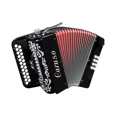 Caruso C-04BC-BK diatonische accordeon Caruso C-04BC-BK diatonische accordeon